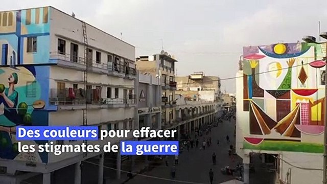 A Bagdad, des peintures pour effacer les stigmates de la guerre