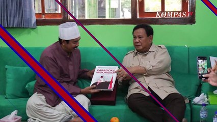 Prabowo Didoakan Jadi Presiden 2024 Saat Sowan ke Ponpes di Jawa Timur