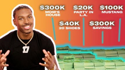 How Mecole Hardman Spent His First $1M in the NFL | My First Million