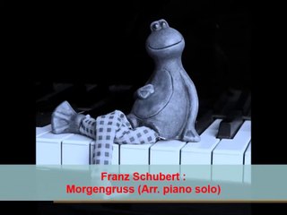 Franz Schubert : Morgengruss (Arr. piano solo)