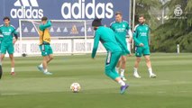 Último entrenamiento del Real Madrid antes de enfrentarse al City