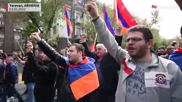 Dozens arrested as Armenia opposition protests up pressure on PM