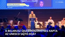 A belarusz újságírószövetség kapta idén az Unesco sajtó-díját