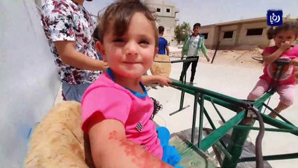 الألعاب الشعبية.. متنفس للأطفال في المفرق في ظل ندرة أماكن الترفيه