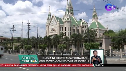 Iglesia Ni Cristo, susuportahan ang tambalang Marcos at Duterte | SONA