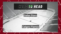 Dallas Stars At Calgary Flames: First Period Moneyline, Game 1, May 3, 2022