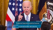 Joe Biden advierte que defenderá el derecho al aborto en Estados Unidos