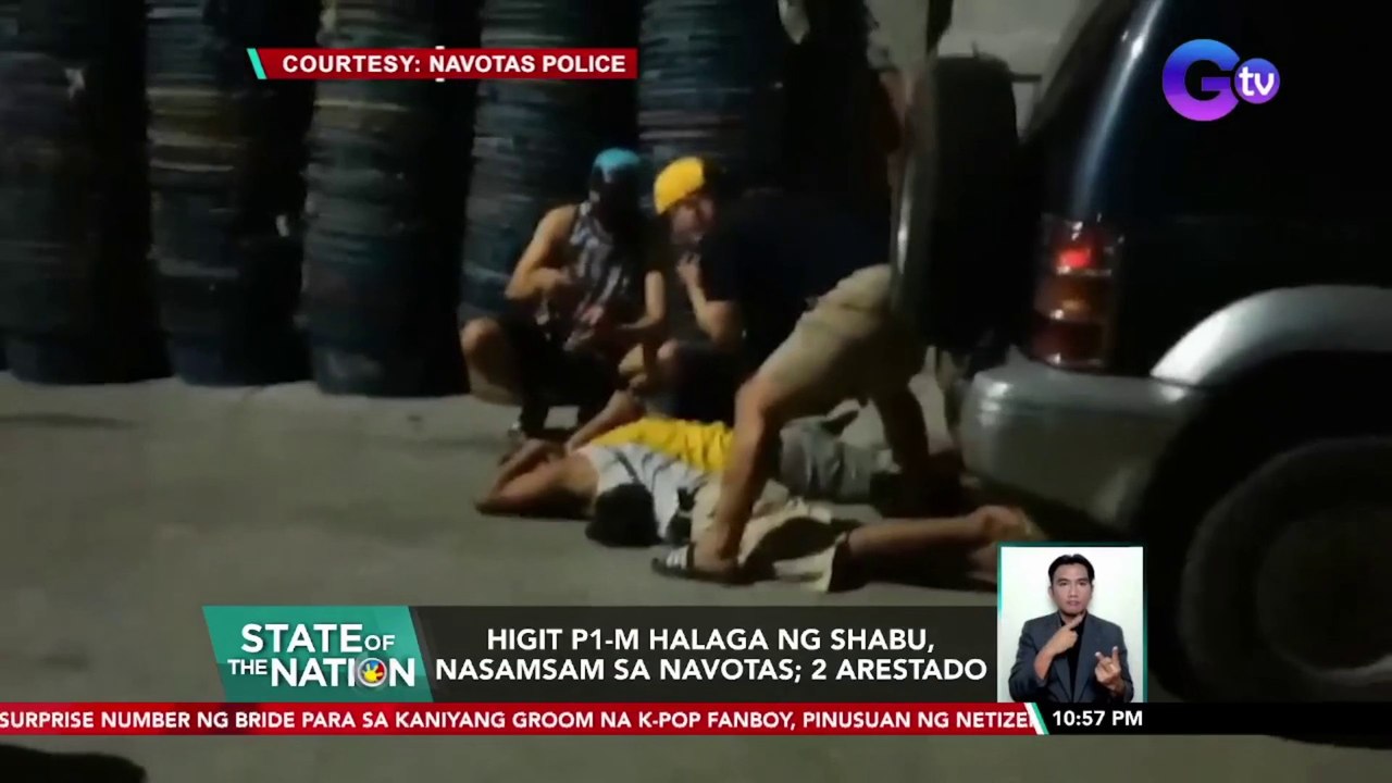 Higit P1-M halaga ng shabu, nasamsam sa Navotas; 2 arestado | SONA