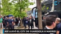 Así llegó el City de Guardiola a Madrid