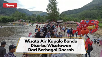 Wisata Air Kapalo Banda Taram Payakumbuh Diserbu Wisatawan Dari Berbagai Daerah