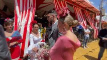 El Sevilla recupera la tradicional comida en la Feria de Sevilla
