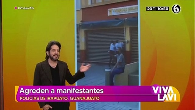 Policías de Irapuato agreden brutalmente a mujeres manifestantes