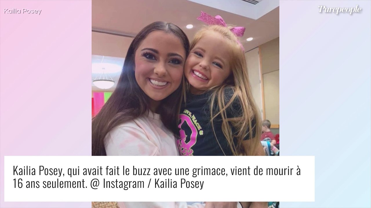 Kailia Posey : Visage star d'internet et jeune Miss est décédée à 16 ans seulement...