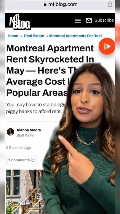 Montreal Rent Prices Hit Another Yearly High In May