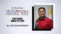 Metro Manila Mayoral Race: Elmer Jamias, Manila City (PRP)
