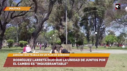 Rodríguez Larreta dijo que la unidad de juntos por el cambio es “inquebrantable”