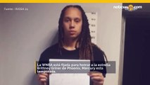 La WNBA honrará a Brittney Griner cuando el Departamento de Estado ahora clasifica a Griner como 