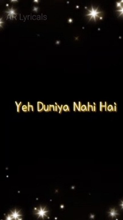 Mere Paas Tum Ho - Song Lyrics - WhatsApp Status - AR Lyricals - (2022)