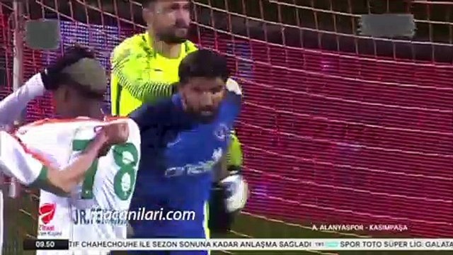 Aytemiz Alanyaspor 0-0 Kasımpaşa [HD] 17.01.2019 - 2018-2019 Turkish Cup Round Of 16 1st Leg