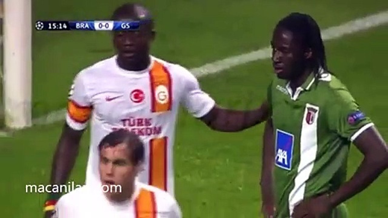 SC Braga 1-2 Galatasaray 05.12.2012 - 2012-2013 Champions League Group H Matchday 6