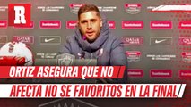 Palermo Ortiz: 'El no ser favorito no juega para nosotros, venimos para llevarnos la copa'