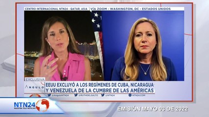 "No vamos a incluir a países que están violando DDHH": Mucarsel-Powell en Ángulo