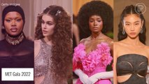 De sobrancelha descolorida à cabelo sereia, essas 5 trends de beleza reinaram no MET Gala 2022