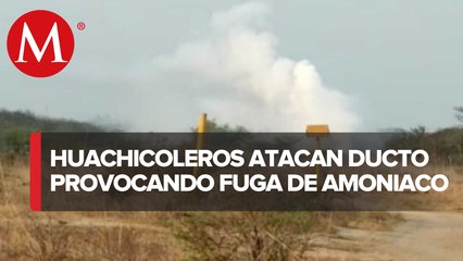 Reportan fuga de amoníaco en San Blas Atempa, Oaxaca