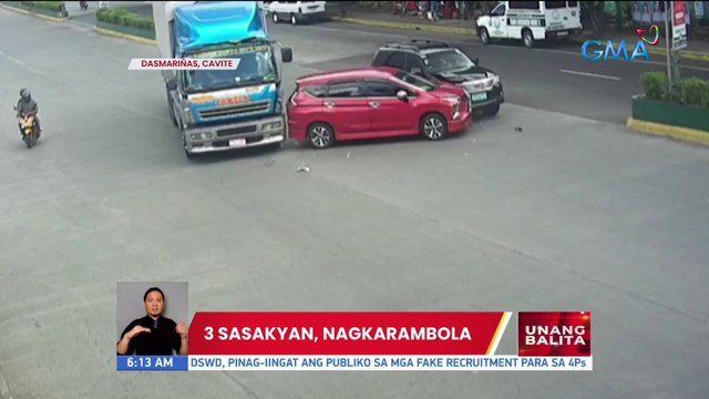 3 sasakyan, nagkarambola sa Dasmariñas, Cavite | UB