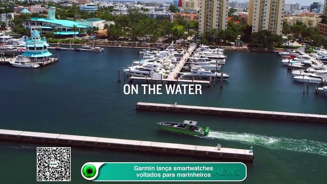 Garmin lança smartwatches voltados para marinheiros