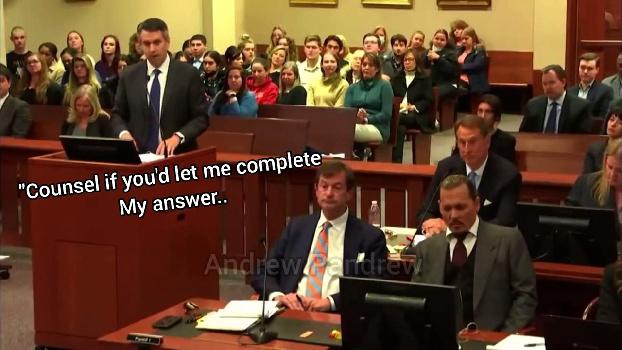 Johnny Depp Being Hilarious in Court Part 4