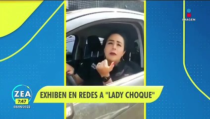 Exhiben en redes sociales a "Lady Choque"