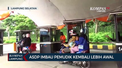 ASDP Imbau Pemudik Kembali Lebih Awal