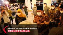 Menhan Prabowo Puji Hidangan Idul Fitri dari Khofifah, Tersedian Rawon hingga Bakso
