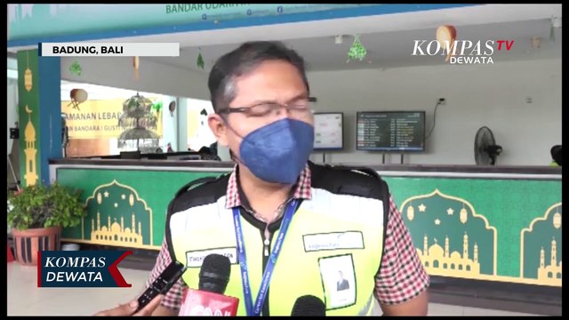 Warga Antusias Mudik Lebaran Via Bandara I Gusti Ngurah Rai