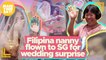Filipina nanny flown to SG for wedding surprise | Make Your Day