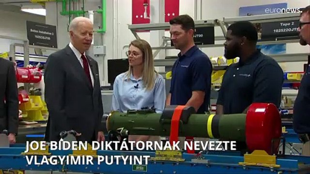 Joe Biden diktátornak nevezte Vlagyimir Putyint