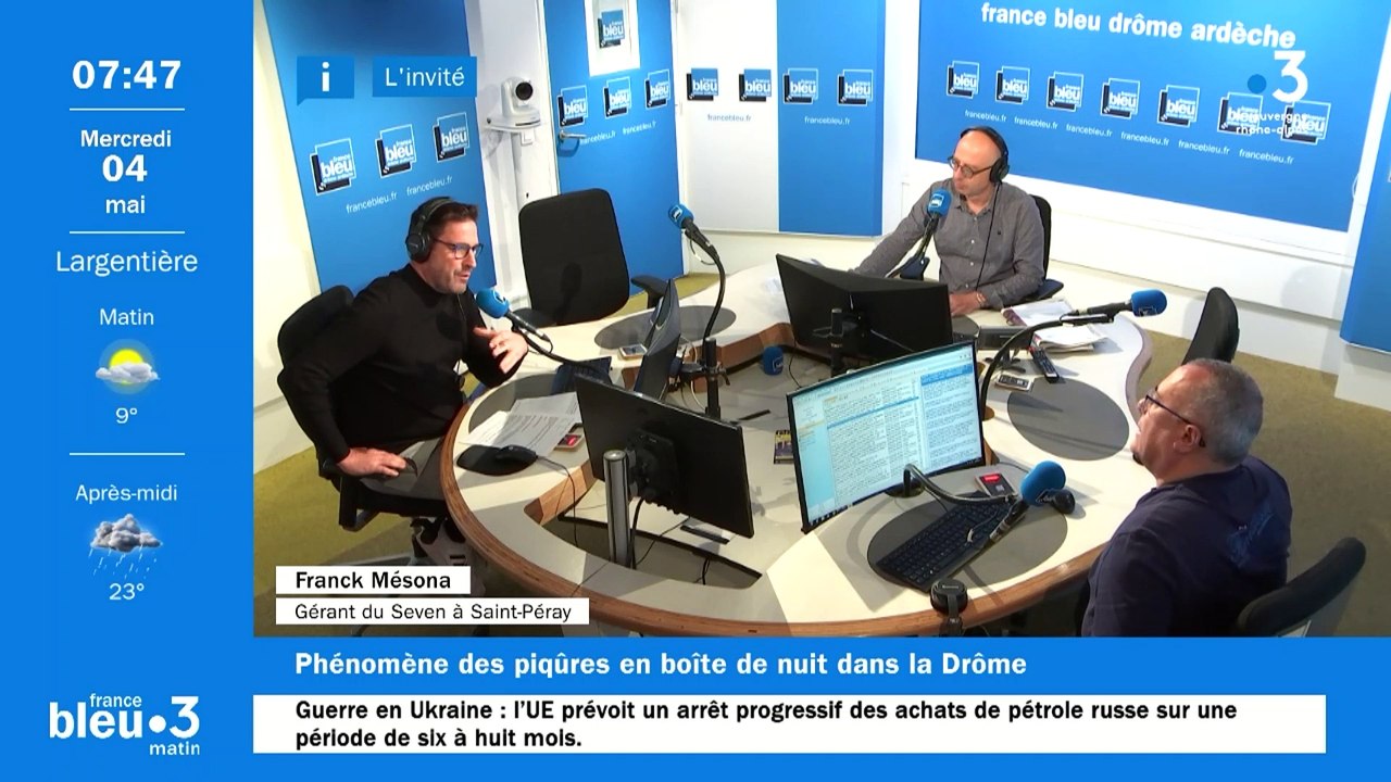 Franck Mésona, gérant de la discothèque Le Seven à Saint-Péray en Ardèche