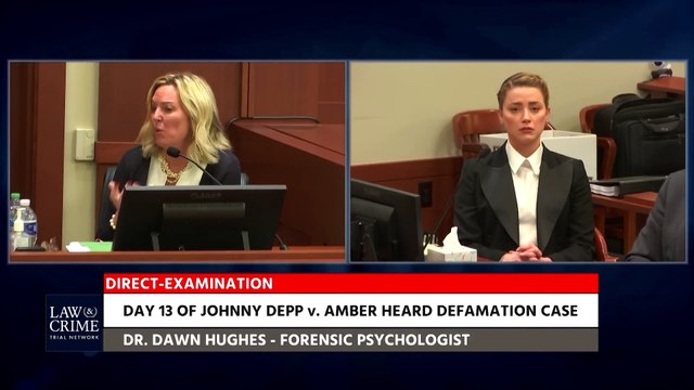 L'actrice Amber Heard souffre de syndrome de stress post-traumatique résultant des violences intimes infligées par Johnny Depp, affirme une experte en psychologie au tribunal