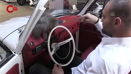 'Evladım' dediği vosvosunu, 8 yılda topladığı parçalarla yeniledi