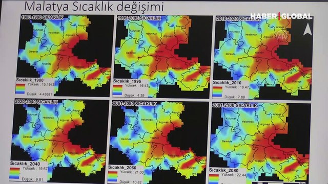 İklim değişikliğinin Malatya'ya etkileri uydu görüntülerine yansıdı: 1984 ve 2020...