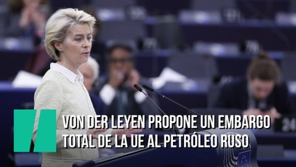 La Comisión Europea propone vetar el petróleo ruso