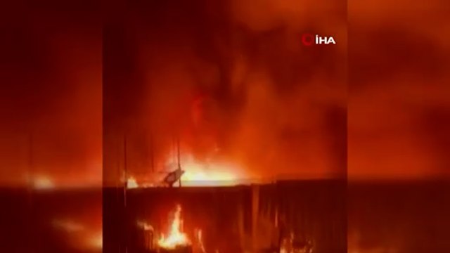 Şişli'de korkutan yangın!