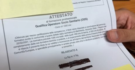 Lecce, falsi attestati per operatore socio sanitario (Oss): 5 arresti