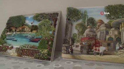 Resimleri 3 boyutlu hale getirip canlı tablolar yapıyorlar