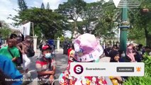Momen Presiden Joko Widodo Bersama Jan Ethes Tinggalkan Gedung Agung Yogyakarta