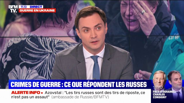Alexander Makogonov (porte-parole de l'ambassade de Russie): On ne veut pas être traités comme criminels de guerre