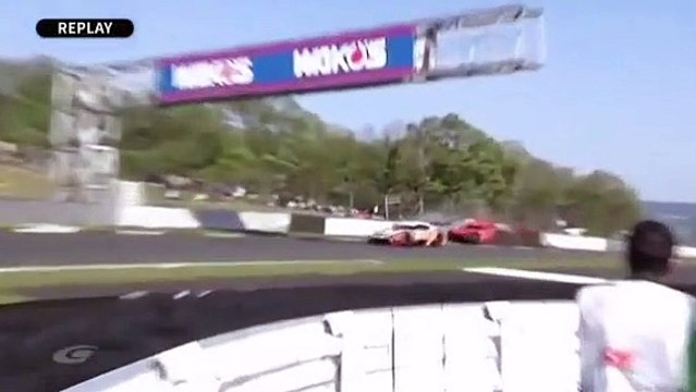 Super Gt 2022 Fuji Race 450 km Wada Big Crash