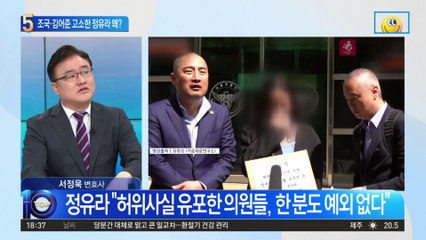 조국·김어준 고소…정유라 “억울해서 용기 냈다”