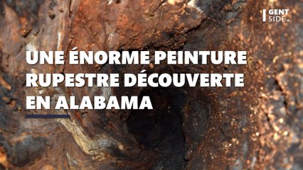 Une gigantesque peinture vieille de plus de 1000 ans découverte dans une grotte en Alabama